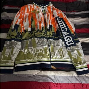 Jordan Multicolor Chicago Skyline Jacket